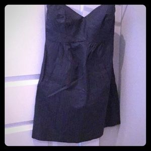 Tibia Denim Strapless Dress